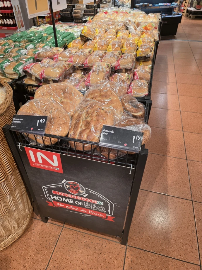 Hasanbaba Backwaren bei Spar